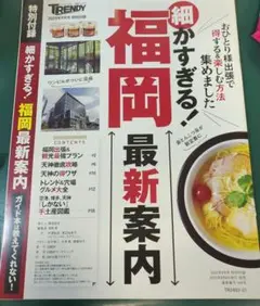 日経トレンディ2025年9月号 特別付録のみ
