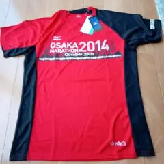 Mizuno OSAKA MARATHON 2014 陸上用シャツ　新品未使用