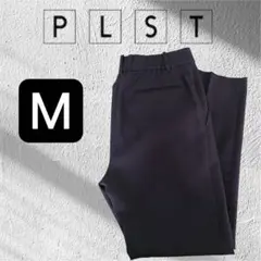 PLST プラステ　スラックス　フォーマル　スーツ　パンツ　黒　M