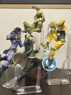 アクリル台座　ジョジョ　一番くじ　a.b.c.dセット