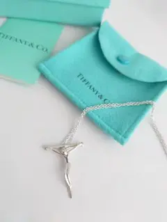 ティファニー Tiffany ネックレス レア クロス ロザリオ