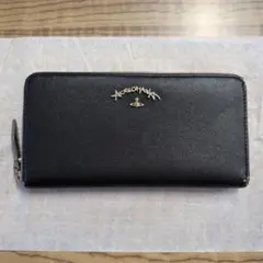 ヴィヴィアンウエストウッド ANGLOMANIA ROBIN フラップ 長財布 ヴィヴィアンウエストウッド ANGLOMANIA ROBIN フラップ 長財布