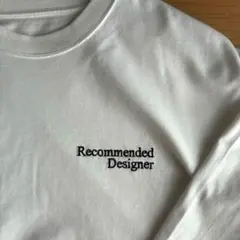 recommended designer L/S Tee White
