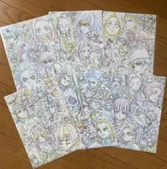 鬼滅の刃　クリアファイル　第一期〜六期　6枚