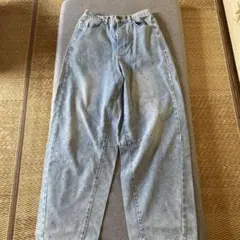 Lutique ビーズ装飾 ストレートデニム