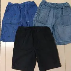 UNIQLOハーフパンツ3点セット