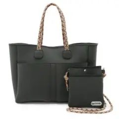 【美品】OUTDOOR PRODUCTS トートバッグ＆ショルダーバッグ　黒