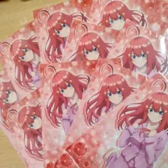 10枚 中野五月 五等分の花嫁 A4サイズ　クリアファイル
