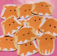 50 めんだこ♡ メンダコ　深海のアイドル　ハンドメイド布シールセット
