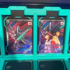 アーセナルベース　UT05 ガンダムX ガロード・ラン　ティファ・アディール