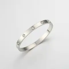 イエローゴールド フルダイヤブレスレット