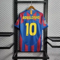 FCバルセロナ ロナウジーニョ 10番 シャツ Lサイズ 、レア‼️