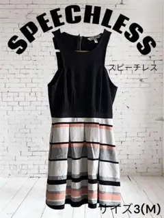 Speechless ストライプタンクワンピース サイズ3(M)