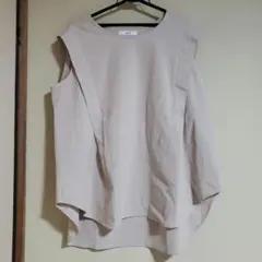 IEDIT[イディット] 布はく素材のタンクトップ