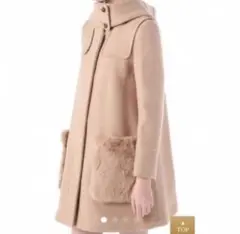 JILL STUART アンゴラ混コート