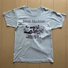 80's 　tシャツ　グレー　ビートル