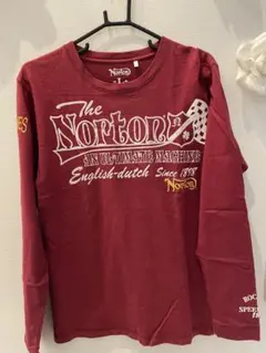 Norton 長袖　Lサイズ　レッド