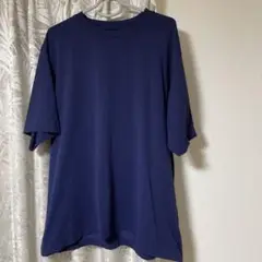 ユニクロU DRY EX Tシャツ XXL ブルー