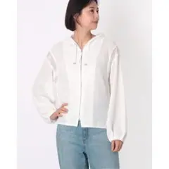 M'S STYLE エムズスタイル 　　ラッセルレースブルゾン