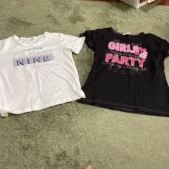 ホワイト・ブラック Tシャツ 2枚セット