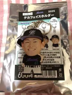 千葉ロッテマリーンズ 山本大斗 BSW デカフェイスホルダー