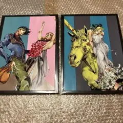 ジョジョの奇妙な冒険　額付きポスター　E＋B 露伴　徐倫　GUCCI 2枚セット