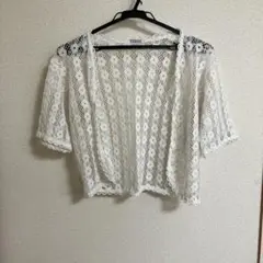 JURIA レースカーディガン ホワイト