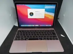(273)MacBook2016 12インチ/M7/8GB/SSD512GB