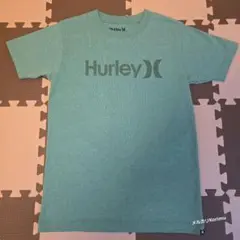 Hurley ロゴプリント Tシャツ グリーン
