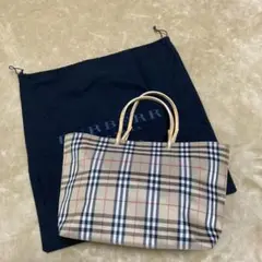 BURBERRY LONDON ノバチェック ハンドバッグ ベージュ