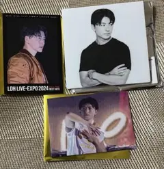 佐野玲於 アクリルコースター・フォトカードセット LDH EXPO