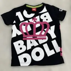 七　キッズ服　BABYDOLL ベビードール　110 美品　半袖　Tシャツ