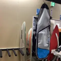 新品格安ロキシーかわいいハードケース6’6ブルー×グレー