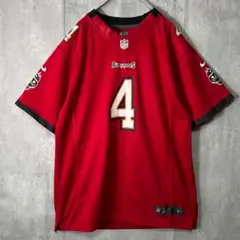 NIKE NFL バッカニアーズ ヘルナンデス ゲームシャツ #4 XL