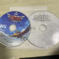 ゼルダの伝説　トワイライト　プリンセス　スカイウォードソード　wii 2本セット