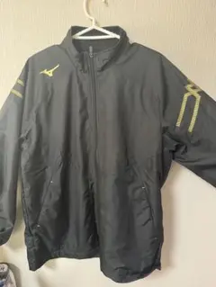 Mizuno XL ブラックウィンドブレーカー