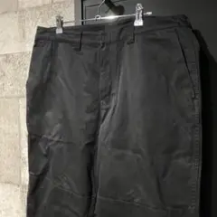 VANS バンズ チノパンダブルニー スケートパンツ ブラック XL ワイド