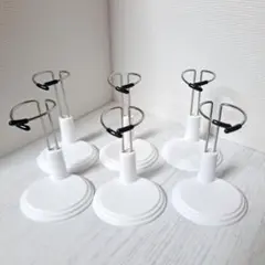 ドールスタンド 6個セット(小7cm)