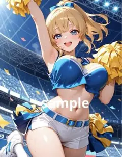 ※A4変更可 AIイラスト 美女 L版サイズ 1点物 E96