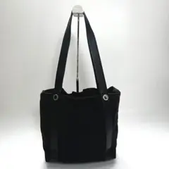 BVLGARI ロゴマニア トートバッグ ミニポーチ付 ブラック