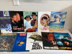 11BD 映画　パンフレット 10冊セット　フルメタルジャケット　など　まとめ