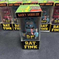 Rat Fink Wacky Wobbler フィギュア　ボビングヘッド　水色