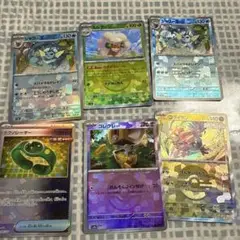 ポケモンカード　テラスタルフェスex モンスターボールミラー6枚セット
