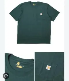CarharttTシャツ グリーン