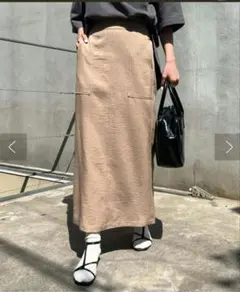 チャオパニックティピー テックリネン Iライン ベイカースカート