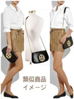 Tory Burch Logo Clutch トリーバーチバック