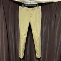 極美品　junhashimoto ストレッチ　サイドストライプ　チノパンツ　3