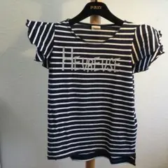 Du clearストライプ Tシャツ