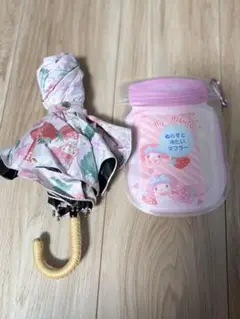 マイメロいちご 折りたたみ傘おまけつき