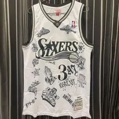 NBA SIXERS3番ジャ-ジLサイズ